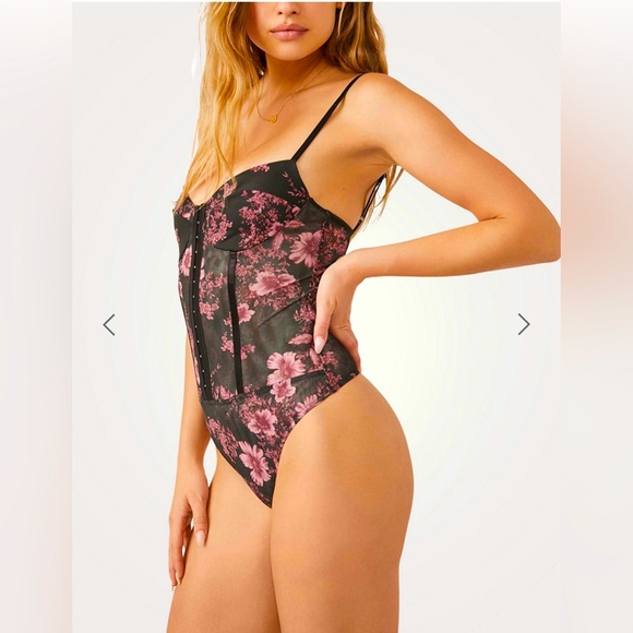 Free People *Intimately* NIGHT RHYTHM bodysuit - Picture 1 of 11